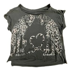 Allsaints Extra Small charcoal  T-shirt